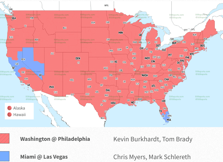 Dolphins vs. Raiders TV Coverage Guide (Week 1)