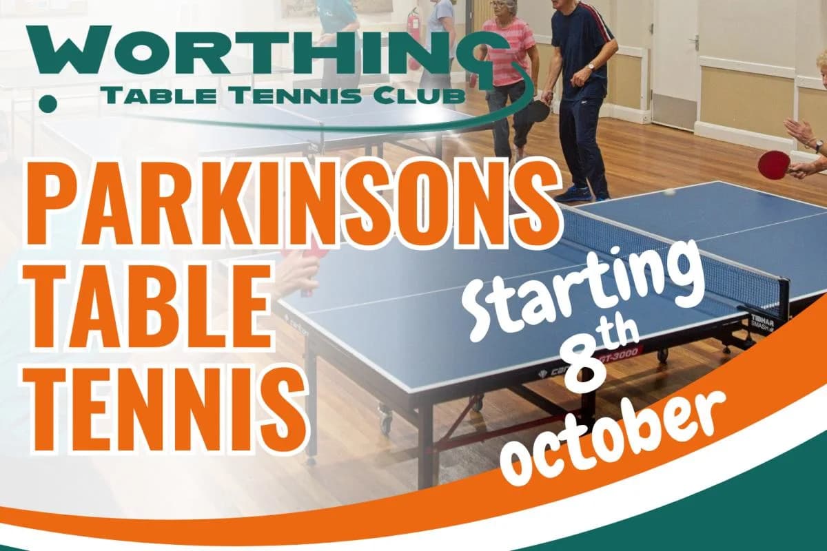 Table Tennis Sessions for Parkinson's Launch in 2026