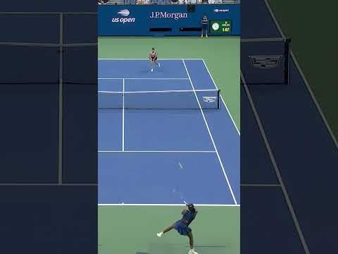 Coco 🚀 #usopen #cocogauff #tenis #tennis #shortvideo #shorts #suacribete #highlights #highlight