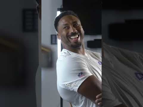 Myles Garrett was pranked during the Top 100 reveal 😅