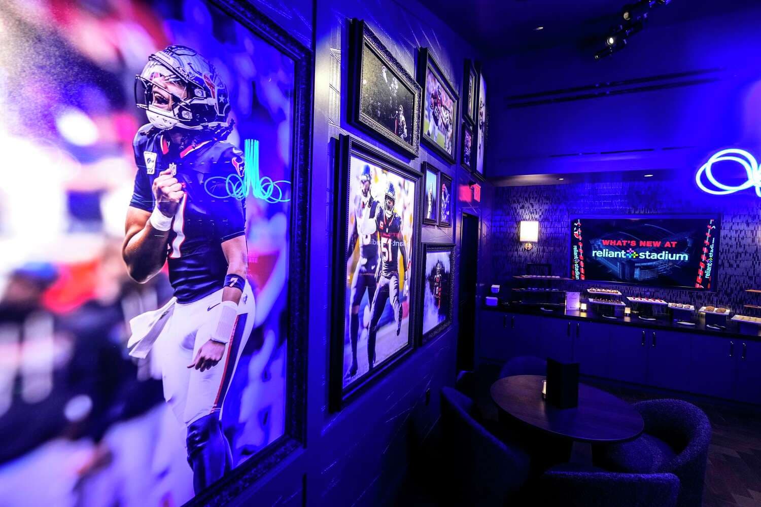 Inside Texans' BMW Lone Star Ballroom: M Club Blue Tour