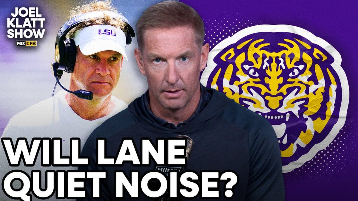 Joel Klatt’s Week 1 CFB Picks: Clemson Vs. LSU