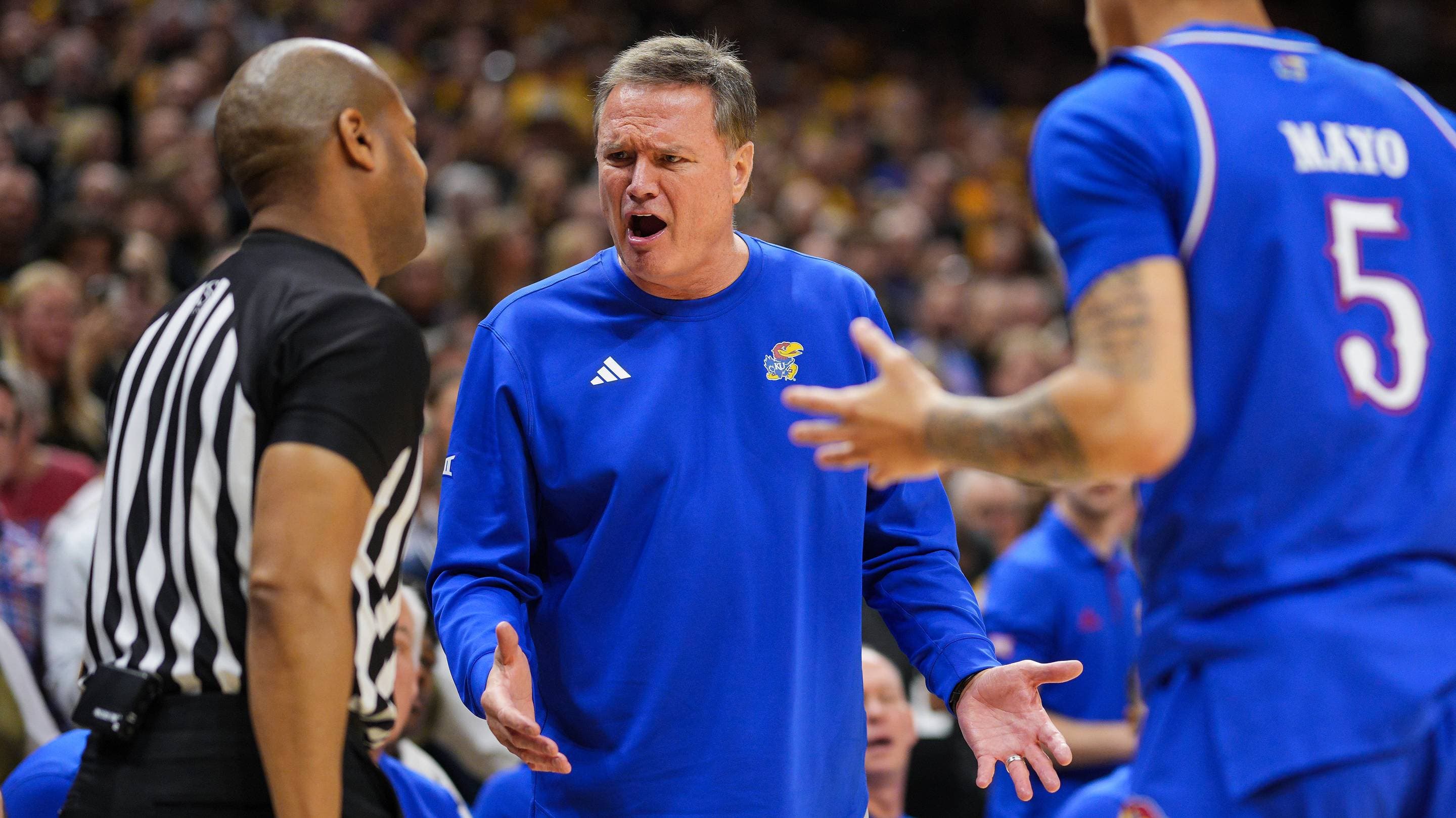 Kansas vs Missouri: Bill Self’s Fiery Sideline Moment
