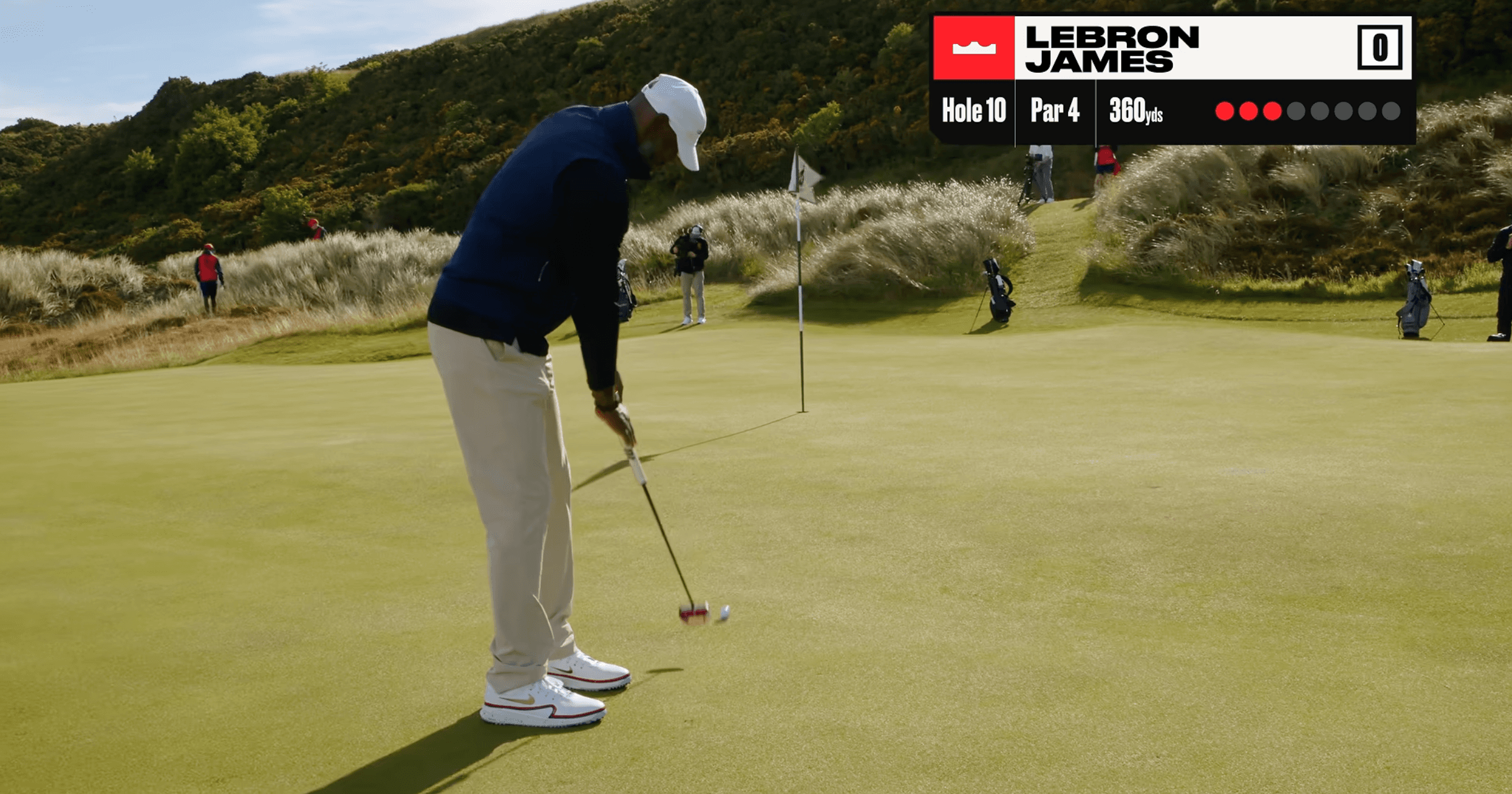LeBron James Takes Up Golf? Yes, Watch Him Now