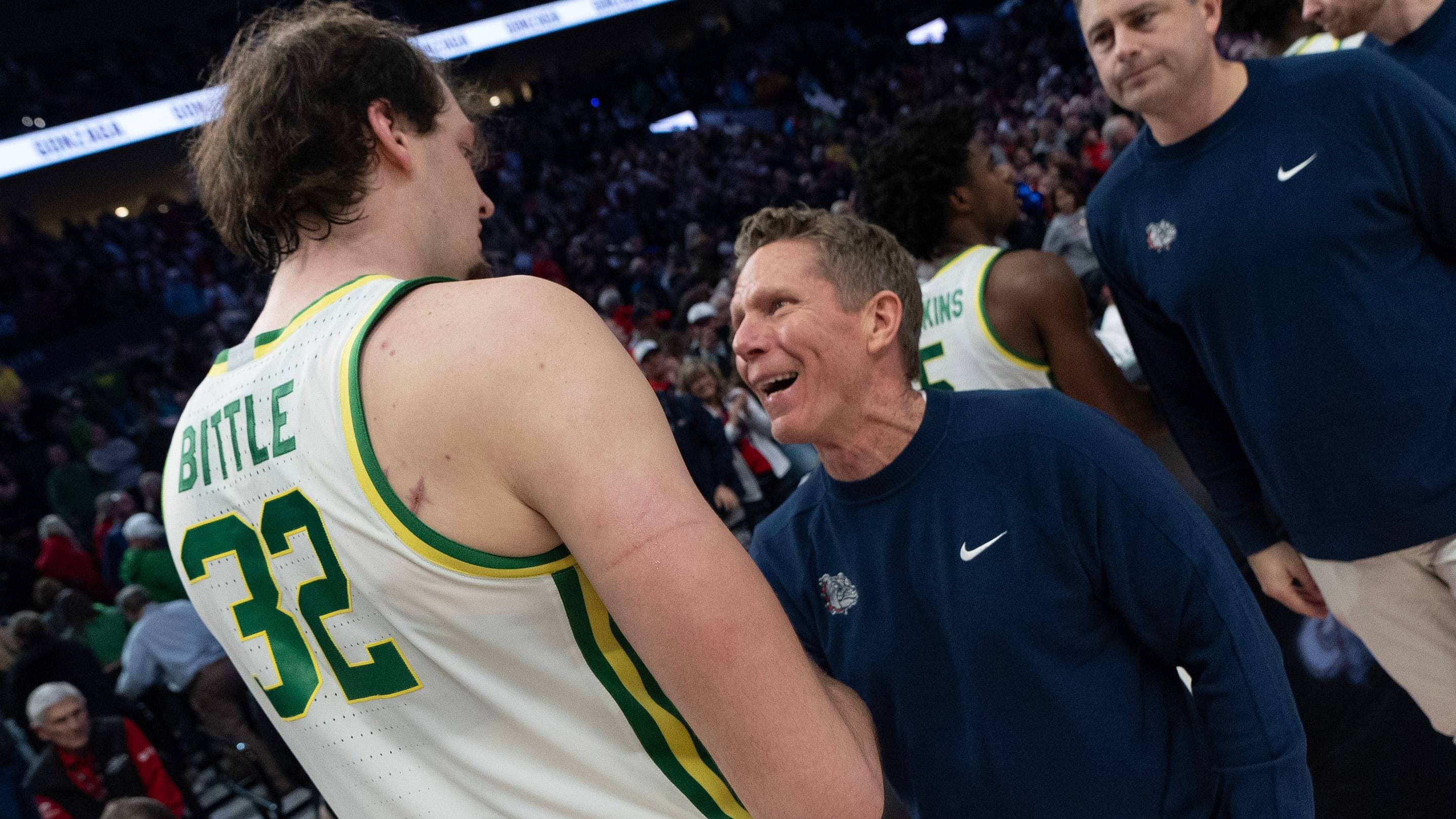 Nate Bittle Meets Mark Few: Oregon Star’s Bold Move