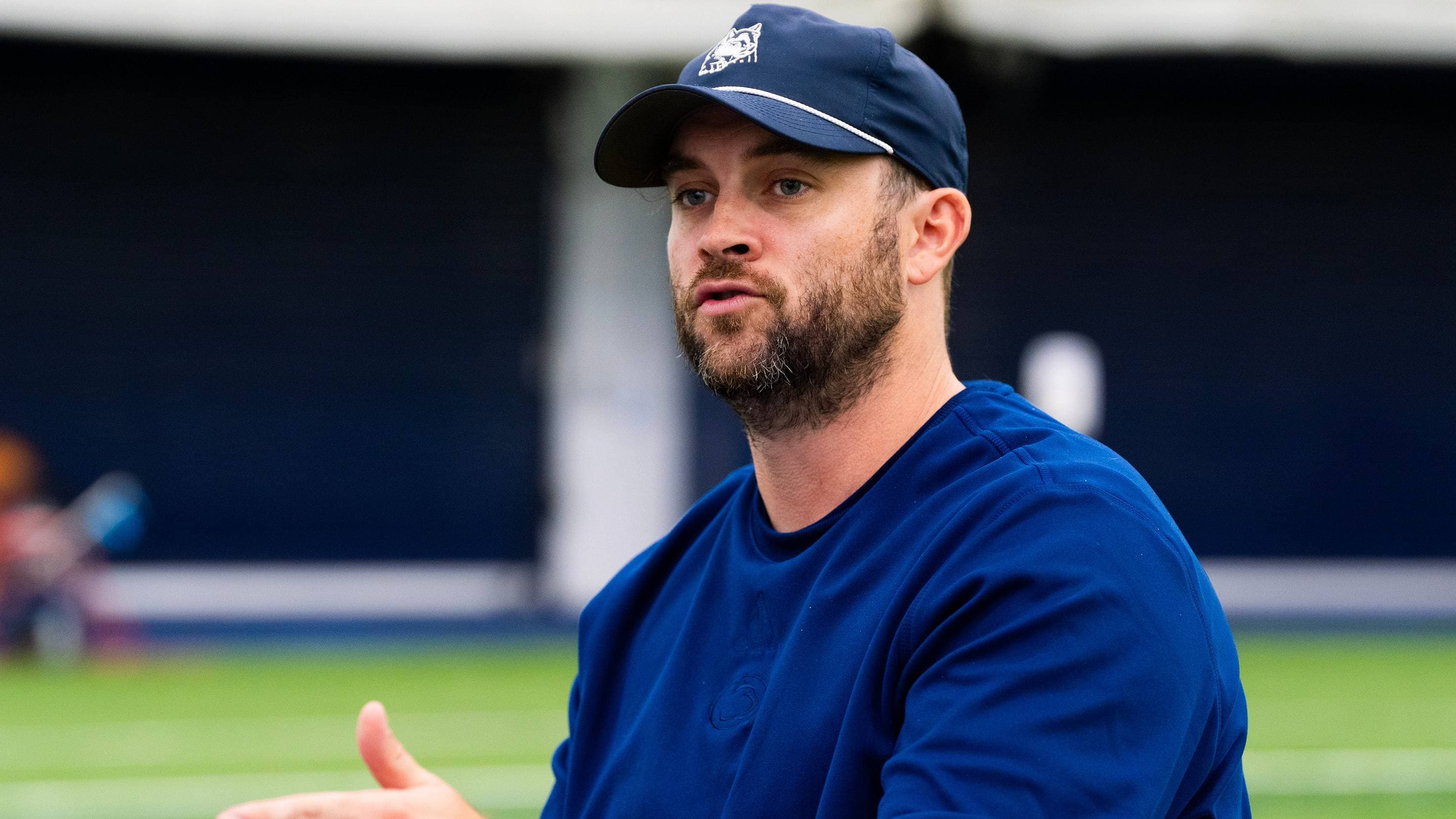 Penn State OC Taylor Mouser Speaks at 2026 Media Day