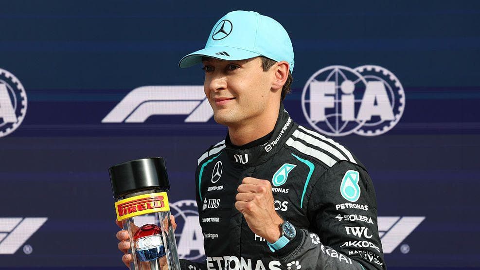 Russell Dominates Dutch GP Sprint Qualifying for Pole